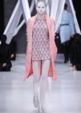 Winter short sweater dress