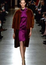 Balahibo ng maikling coat