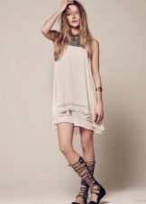 Magdamit sa estilo ng boho para sa mga batang babae 12-14 taon