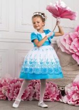 Elegant na kahanga-hangang damit para sa batang babae