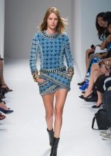 Shoes for denim short dress