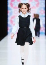 School sundress para sa mga batang babae