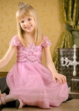 Final dress sa kindergarten pink na may sleeves