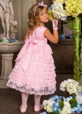 Kagamitan para sa Malvina's Christmas dress para sa isang batang babae