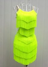 Fringed dress para sa sayawan