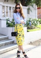 Pencil skirt