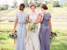 Lavender dresses sa kasal