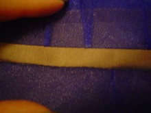 Pag-ruffle spacing
