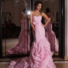 Kasal damit mula sa Crystal Design pink