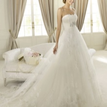 Kasal damit mula sa Pronovias a-silweta