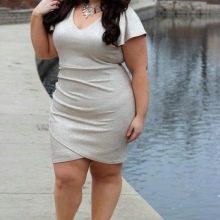 Festive dress-case silver color para sa full