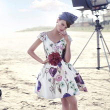 Colorful dress in the style of style