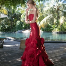 Spring dress mermaid mula sa Tariq Edis