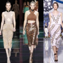 Pencil skirt at fashion show