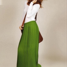 grass summer skirt