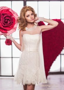 Maikling Beach Wedding Dress