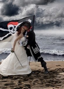 Kasal sa isang estilo ng pirata