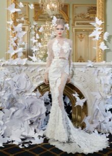 Openwork wedding dress mula YolanCris