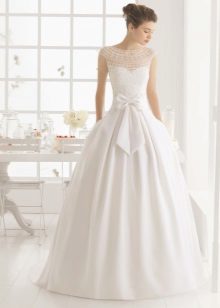Lace Top Wedding Dress