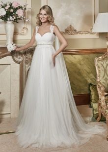 Empire wedding dress ni Eva Utkina