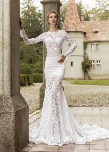 Kasal damit mula sa Armonia lace