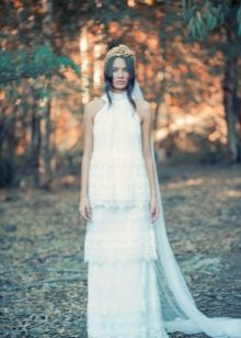 Kasal na tiered dress vintage