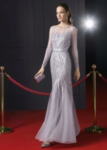Rosa Clara dress sa gabi sa sahig
