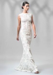 Gabi na damit mula sa Tadashi Shoji lace