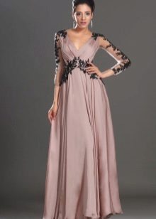 Gabi na damit na may maternity lace