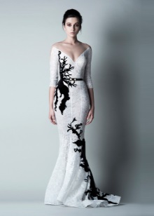 White night dress sirena