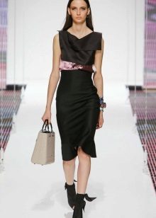 Short evening dress