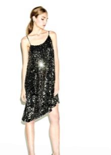 Black evening gown