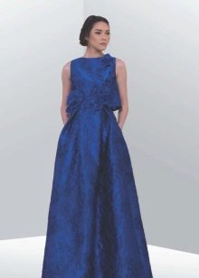 Blue sarado ang damit ng gabi