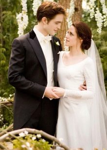 Kasal sa kasal na si Kristen Stewart mula sa takip-silim