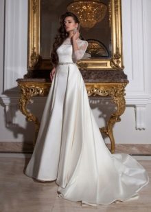 Wedding dress-transformer mula sa Crystal Design