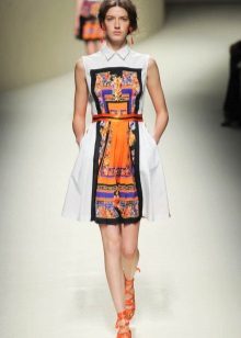 print evening dress by Alberta Ferreti