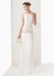 Straight Wedding Dress ni Rose Clara 2014
