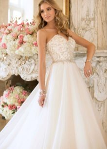 Wedding dress color paper Ivory