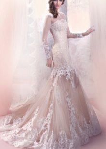 Mermaid wedding dress mula sa koleksyon ng Enigma mula kay Gabbiano