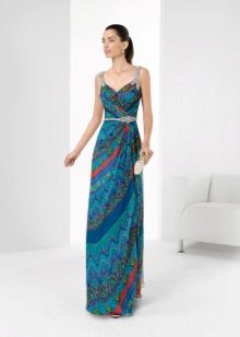 Blue evening dress mula kay Rosa