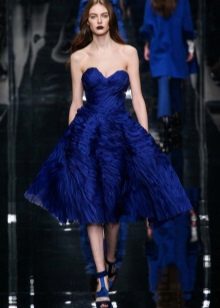 Blue evening dress 2016