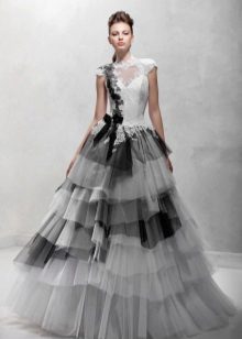 Kasal damit na may black frill