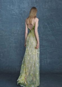 Green dress sa kasal