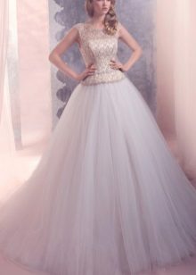 A-line na Lace Wedding Dress