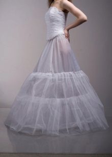 Petticoat sa malambot na mga singsing