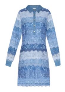 Blue at Blue Shirt Dress