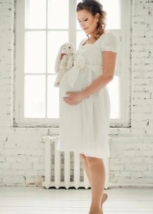 High Waist Maternity Dress