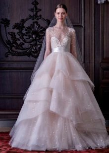 Organza Wedding Dress ni Monique Luleier