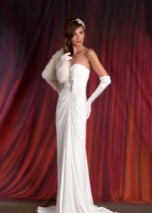 White vintage dress