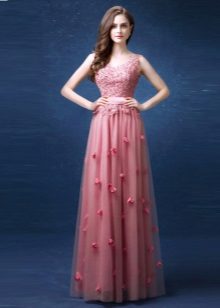 Pink dress with sequins
